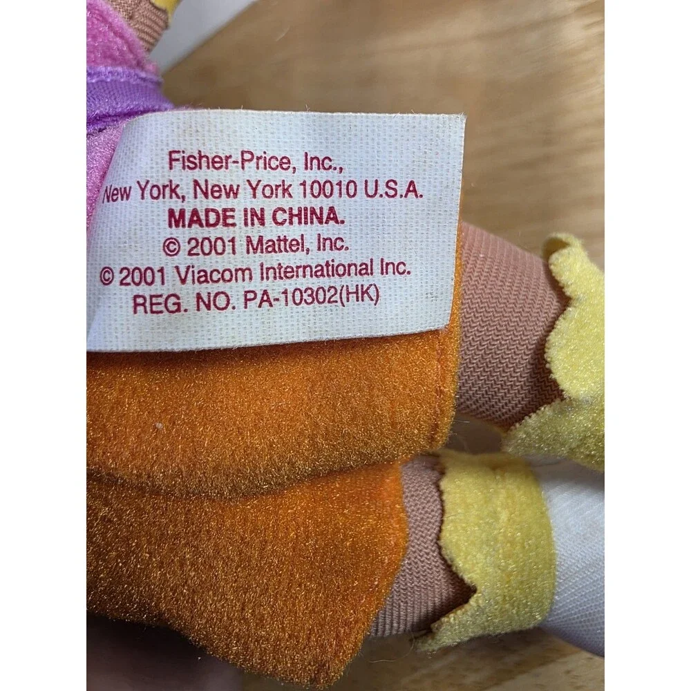 Dora Explorer Fisher Price Doll Plush 2001  Nick Jr. Nickelodeon 8
